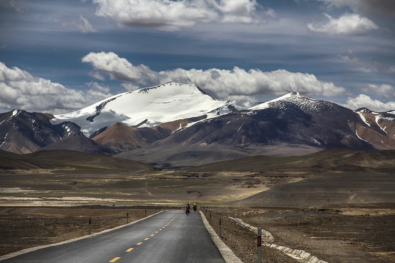 from durma to dahongliutan on the highway tibet-xinjiang