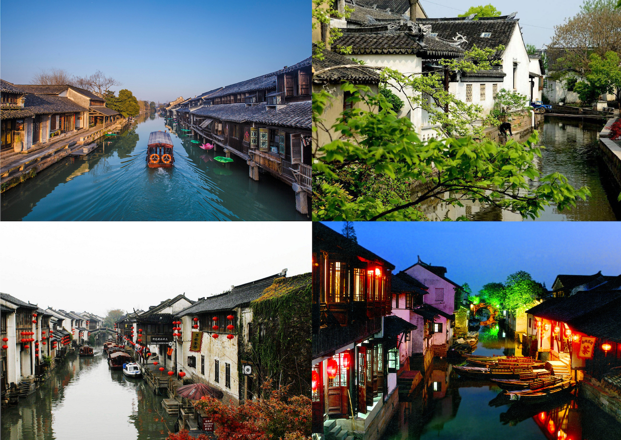 Water Towns Tongli, Zhouzhuang, Wuzhen