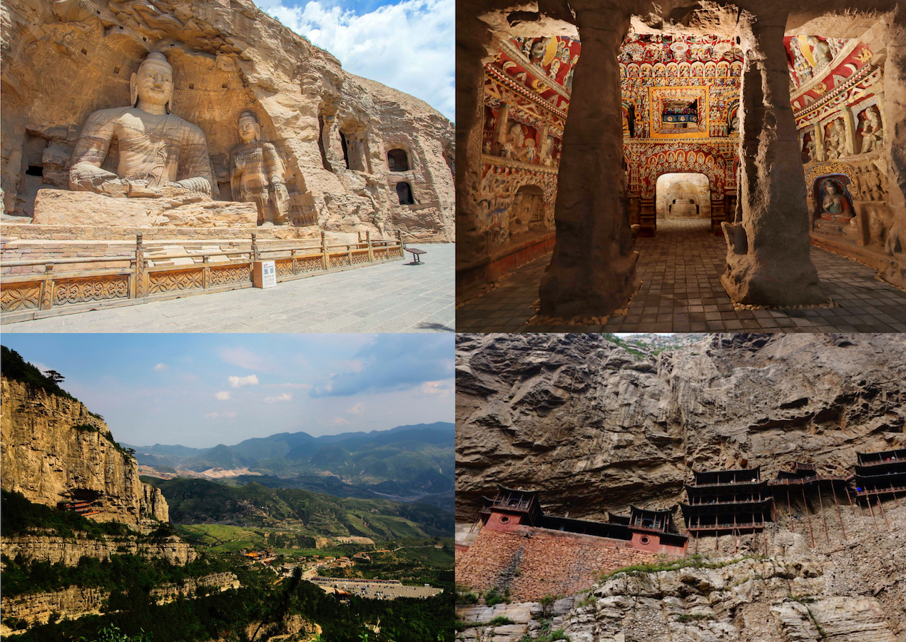 Yungang Grottoes and Hanging Temple