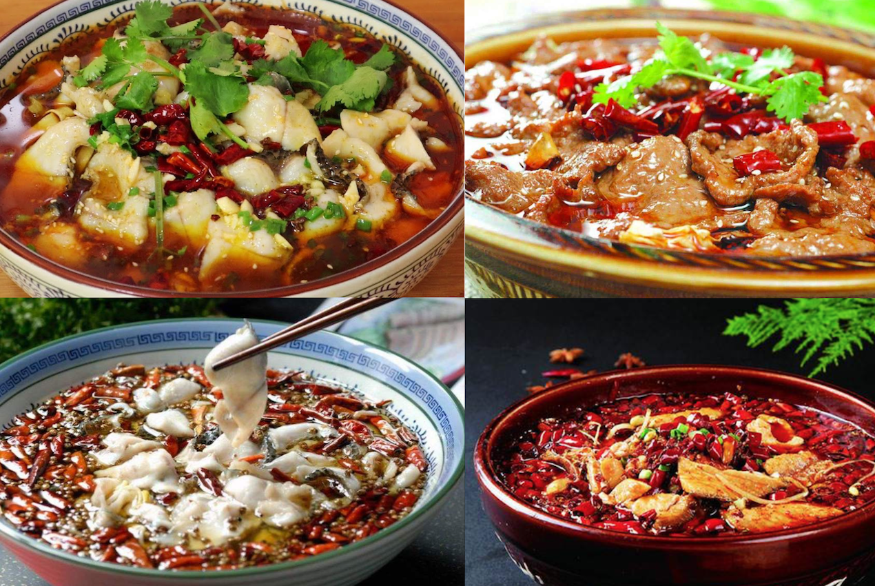 Spicy Sichuan Water Boiled Fish/Pork/Beef