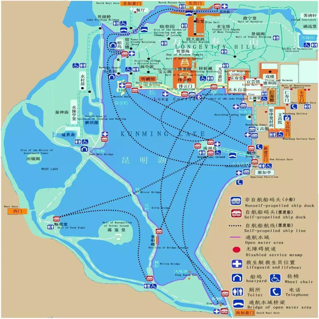 Summer palace map