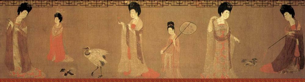 Plump Ladies in Tang Dynasty