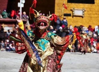 Cham dance Lhasa