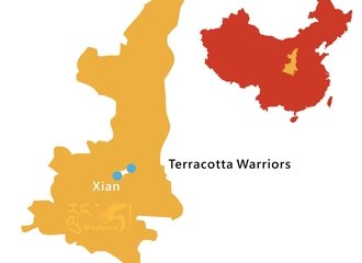 Xi'an to Terracotta Warriors Tour Route