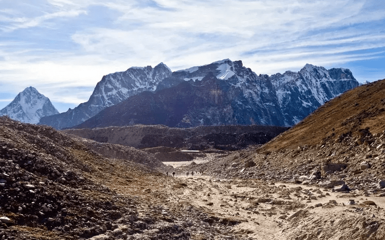 Way to Everest base camp Nepal