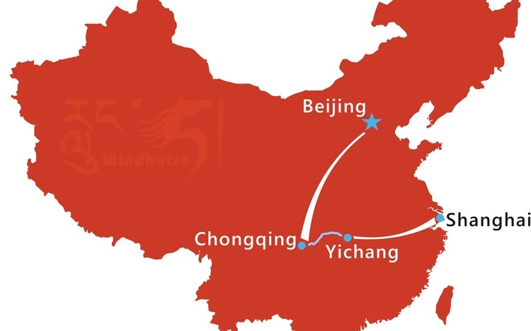 Shanghai Yangtze River Cruise Route