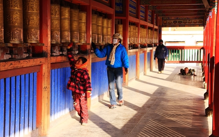 Labrang Monastery on a Tibetan Silk Road Tour 
