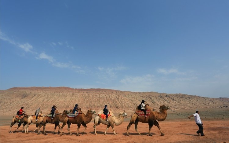 Travel the Flaming Mountains in Turpan