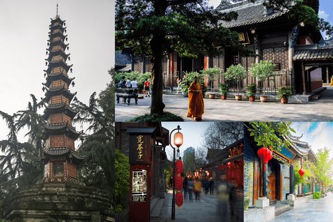 Wenshu Monastery, Wide and Narrow Alleys
