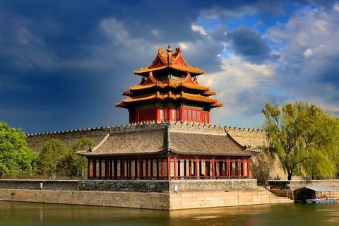 Corner tower at Forbidden city