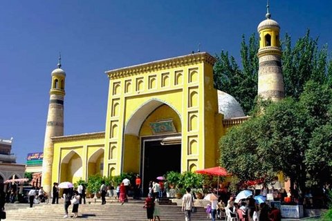 The Id Kah Mosque in Kashgar